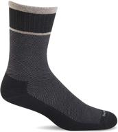 🧦 sockwell men's plantar cush crew sock: ultimate support and comfort for your feet логотип