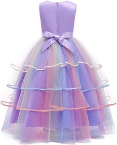 img 3 attached to Enchanting Princess Unicorn Birthday Dresses: Costume Dress Up & Play in Magical Costumes