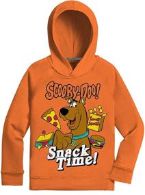 img 3 attached to 🐶 Warner Brothers Scooby Doo Snack Time Boys 2 Piece Fleece Pants Set: Cozy Pullover Hoodie and Jogger Sweatpants Bundle