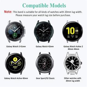 img 2 attached to Jobese Compatible With Galaxy Watch 4 Band 40Mm 44Mm/Galaxy Watch 4 Classic Band 46Mm 42Mm/Galaxy Watch 3 41Mm Wearable Technology