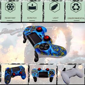 img 2 attached to Silicone Controller Anti Slip Playsation Dualshock PlayStation 4