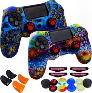 silicone controller anti slip playsation dualshock playstation 4 логотип