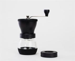 img 1 attached to ☕ Hario Ceramic Coffee Mill - 'Skerton Plus' Manual Coffee Grinder with 100g Coffee Capacity