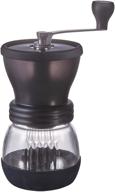 ☕ hario ceramic coffee mill - 'skerton plus' manual coffee grinder with 100g coffee capacity logo