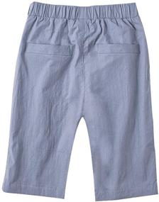 img 2 attached to Black Pocket Shorts for Casual Boys' Clothing - Brands Retract Shorts