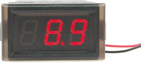 img 4 attached to Waterproof 4 5 150V Automative Motorcycle Voltmeter Interior Accessories