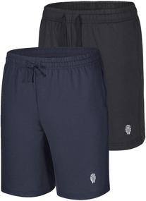 img 4 attached to 👕 PIQIDIG Boys' Athletic Shorts with Active Pocket - Stylish and Practical Boys' Clothing