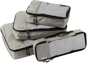 img 4 attached to Packing Travel Organizer: Essential Travel Accessories by Amazon Basics