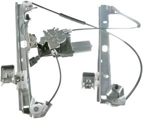 img 1 attached to 🚗 Chevrolet Silverado GMC Sierra Power Window Regulator with Motor – Front Driver Side | 2 Pin | Compatible with 1500, 2500 HD, Tahoe, Yukon