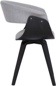 img 1 attached to Stylish & Comfortable: Armen Living Summer Dining Chair in Grey – Perfect for All Seasons