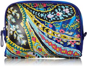 img 4 attached to Vera Bradley Iconic Cosmetic Paisley Women's Accessories in Handbag Accessories