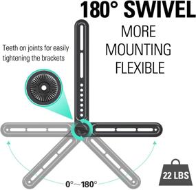 img 1 attached to 📺 Versatile Mounting Dream MD5420 Universal Detachable: Secure and Easy TV Installation