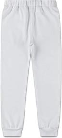 img 2 attached to 👖 DEESPACE Children's Fashionable Casual Sweatpants - Comfy Athletic Pull-On Jogger Pants for Boys or Girls (Ages 3-12 Years)