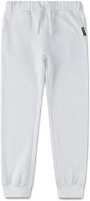 img 3 attached to 👖 DEESPACE Children's Fashionable Casual Sweatpants - Comfy Athletic Pull-On Jogger Pants for Boys or Girls (Ages 3-12 Years)