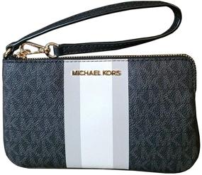 img 4 attached to 👜 Stylish and Functional Michael Kors Travel Signature Wristlet for Women: Handbags & Wallets