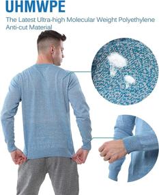 img 2 attached to Resistant T Shirt Clothing Protective Anti Cutting Occupational Health & Safety Products in Personal Protective Equipment