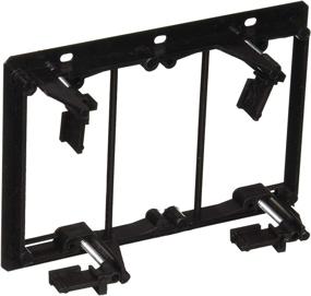 img 1 attached to 🔌 Monoprice 107015 Low Voltage Triple-Gang Mounting Bracket (Discontinued) in Black