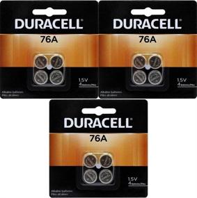 img 1 attached to 🔋 Durable Duracell 76A LR44 Duralock 1.5V Button Cell Battery 12 Pack: Long-lasting Power in Abundance