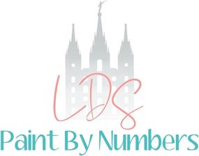 img 1 attached to LDS Temple Paint Numbers Kit