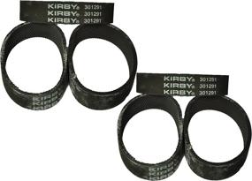 img 1 attached to Kirby Vacuum Cleaner Belts 301291 - Compatible with Generation Series Models G3, G4, G5, G6, G7, Ultimate G, and Diamond Edition - Pack of 6 Belts