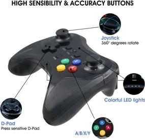 img 2 attached to Wii U Pro Controller | Dlunsy Wireless Bluetooth Gamepad with Dual Analog Joystick for Wii U Console