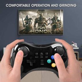 img 1 attached to Wii U Pro Controller | Dlunsy Wireless Bluetooth Gamepad with Dual Analog Joystick for Wii U Console