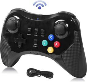 img 4 attached to Wii U Pro Controller | Dlunsy Wireless Bluetooth Gamepad with Dual Analog Joystick for Wii U Console