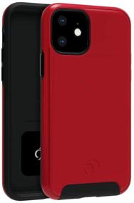 img 4 attached to 📱 Nimbus9 iPhone 11 (6.1") Military Spec Cover: Ultimate Drop Protection - Cirrus 2 Case in Crimson, Explained!