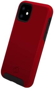img 2 attached to 📱 Nimbus9 iPhone 11 (6.1") Military Spec Cover: Ultimate Drop Protection - Cirrus 2 Case in Crimson, Explained!