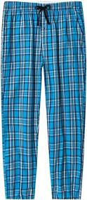 img 2 attached to 👖 MoFiz Men's Pajama Bottoms - Sleepwear & Loungewear for Men's Clothing