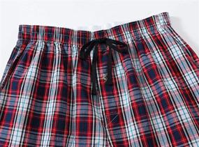 img 1 attached to 👖 MoFiz Men's Pajama Bottoms - Sleepwear & Loungewear for Men's Clothing