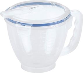 img 4 attached to 🥣 Convenient LocknLock Measuring Bowl with Handle - 33.81oz / 4.23 cup Capacity