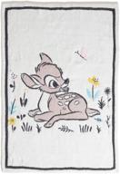 barefoot dreams cozychic disney bambi одеяло для коляски - лили, 30x40 дюймов логотип