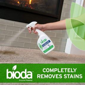 img 2 attached to 🐾 Bioda Commercial Strength Enzymatic Stain & Odor Eliminator for Pets – Powerful USA Made Carpet Spot Cleaner, Removes Dog and Cat Urine with Industrial-Grade Formula – 32oz Sprayer