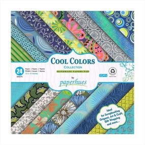 img 4 attached to 📒 Paperhues Scrapbook Sheets - Colors Collection for Scrapbooking, Stamping, and Paper Crafts with Card Stock Included