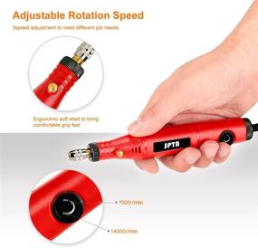 img 2 attached to ⚡ SPTA AC110 230V Electric Engraving Polishing Kit: Precise Engraving and Polishing at Your Fingertips