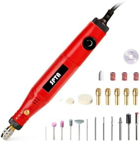 img 4 attached to ⚡ SPTA AC110 230V Electric Engraving Polishing Kit: Precise Engraving and Polishing at Your Fingertips