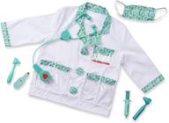 👩 melissa & doug doctor dress-up costume logo