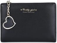 small wallets bifold zipper holder women's handbags & wallets and wallets logo