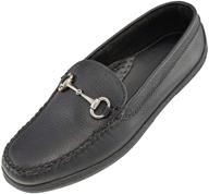 david spencer tumbled greenwich black men's shoes in loafers & slip-ons logo