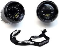 💪 enhance performance with aem 2 gauge display set - uego wideband air/fuel ratio gauge + boost pressure gauge -30-35psi + get a free maperformance lanyard! logo