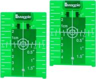 magpie target plate laser magnetic logo