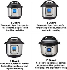 img 2 attached to 🍲 Instant Pot Duo Nova 7-in-1 Electric Pressure Cooker - 10 Quart, 14 One-Touch Programs: Efficient Multifunctional Kitchen Appliance