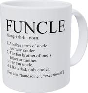 🔥 wampumtuk funcle like a dad funny coffee mug - 11 ounces logo