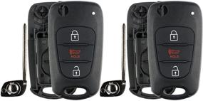 img 3 attached to KeylessOption Keyless Entry Remote Uncut Interior Accessories