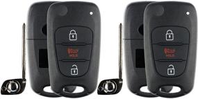 img 2 attached to KeylessOption Keyless Entry Remote Uncut Interior Accessories
