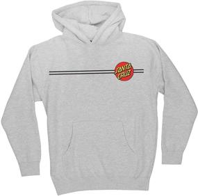 img 4 attached to 👕 Boys' Clothing Santa Cruz Skateboards Pullover Sweatshirt