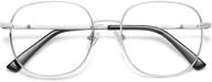 stylish sojos blue light blocking glasses for women: aurora sj1137 logo