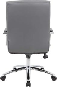 img 3 attached to Boss Office Products B696C GY Executive Furniture