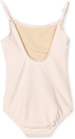 img 1 attached to 👗 Stylish and Comfortable: Danskin Girls' Camisole Leotard for Dance and Gymnastics